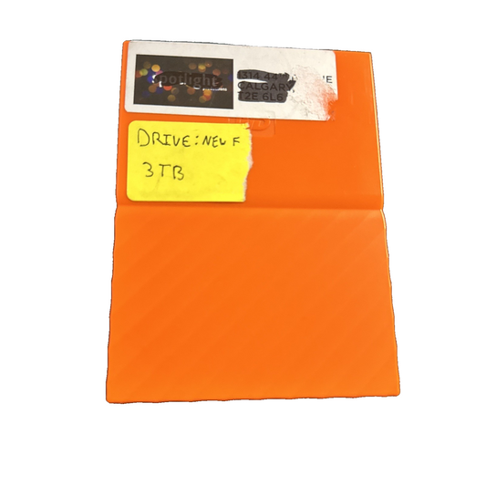 Western Digital 3TB My Passport Portable External Hard Drive-USB