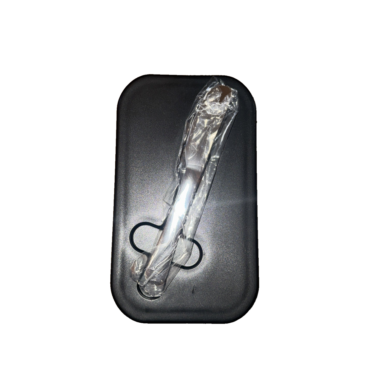 Black Butter Dish With Built in Spreading Knife