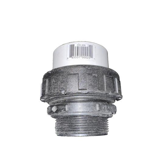 Adapter Union, Praher, Series 200-906, 2"mpt x 2"s, w/ O-Ring