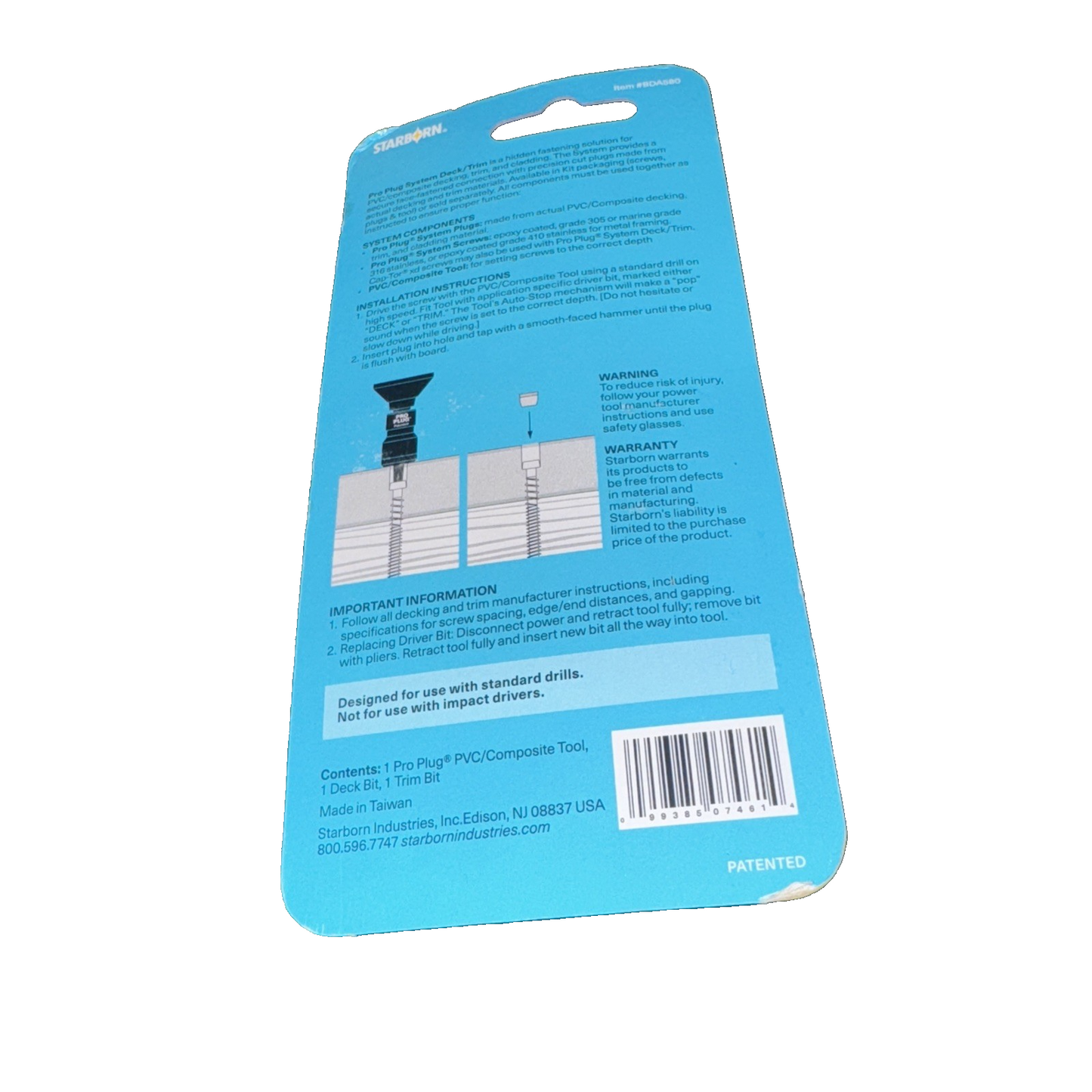 Pro Plug Tool for PVC Decking - For Use With The Pro Plug System