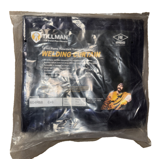 Tillman Welding Curtain 6x8 Blue 614F68