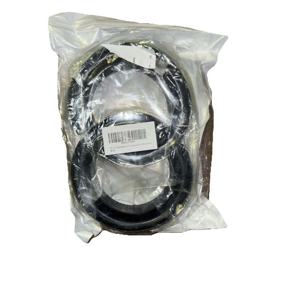 2PCS Coil Spring Spacer For 5-5.5" Inch Car/Truck, Unbranded – a black cable wrapped in plastic
