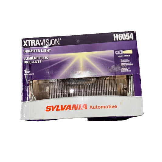 Sylvania H6054XV.BX H6054 XtraVision Halogen Headlight 142x200, (Pack of 1) – sytax® xtravision® bright light bulb, 12 - pack