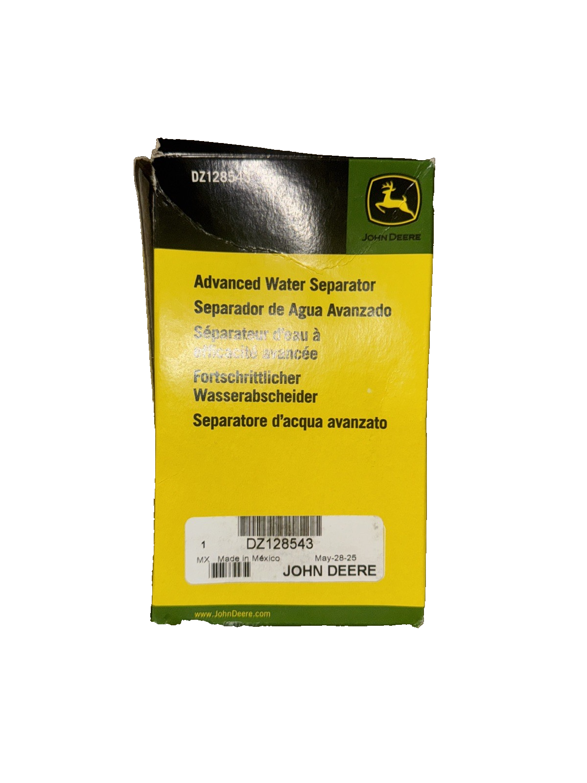 DZ128543: Primary Fuel Filter John Deere