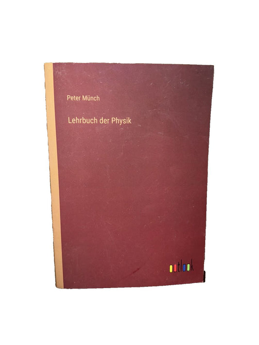 Lehrbuch der Physik, DaveyDooDeals – the book cover for the book, featuring a red cover with gold lettering