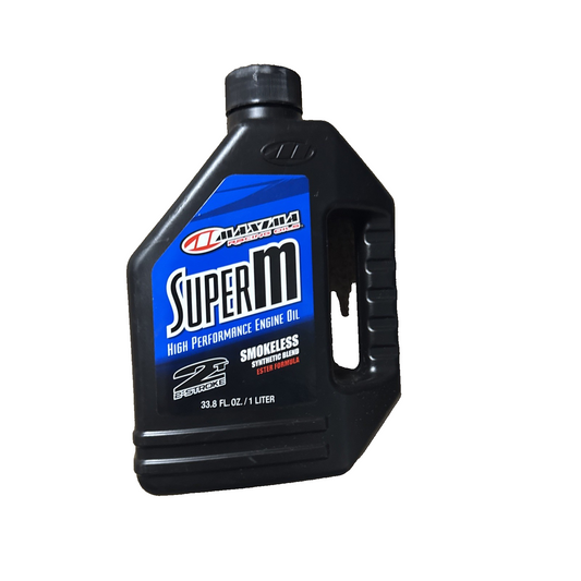 Maxima (20901) Super M 2-Stroke Premix Oil - 1 Liter Bottle