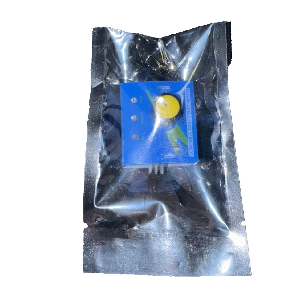 ccpm servo consistency master 4.8-6V, Unbranded – a bag of water with a small yellow ball