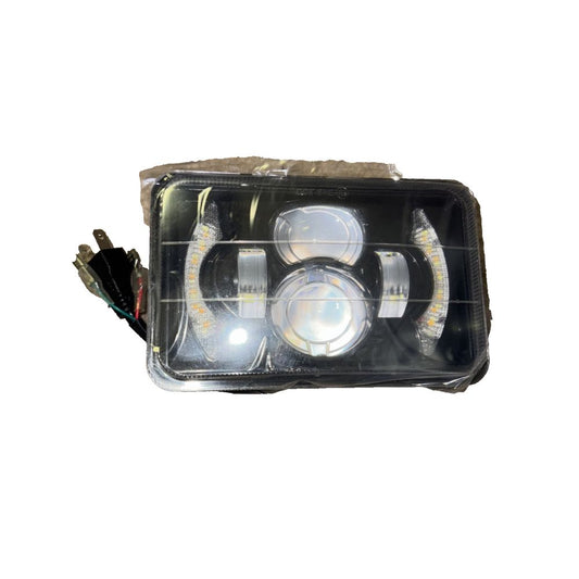 4x6 Crescent Halo Rectangular Headlight JG-T001-YY, Unbranded – headlight assembly parts - headlight assembly parts - headlight assembly pa…