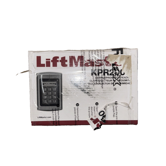 LiftMaster KPR2000 KeyPad/Card Reader Weigand or Stand Alone 2000 User