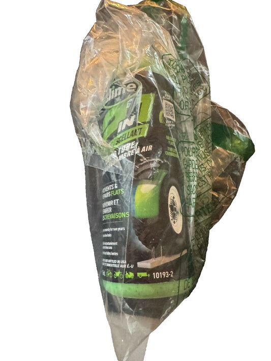 Slime 2-in-1 Tire & Tube Sealant, 473mL – a bag of green tea
