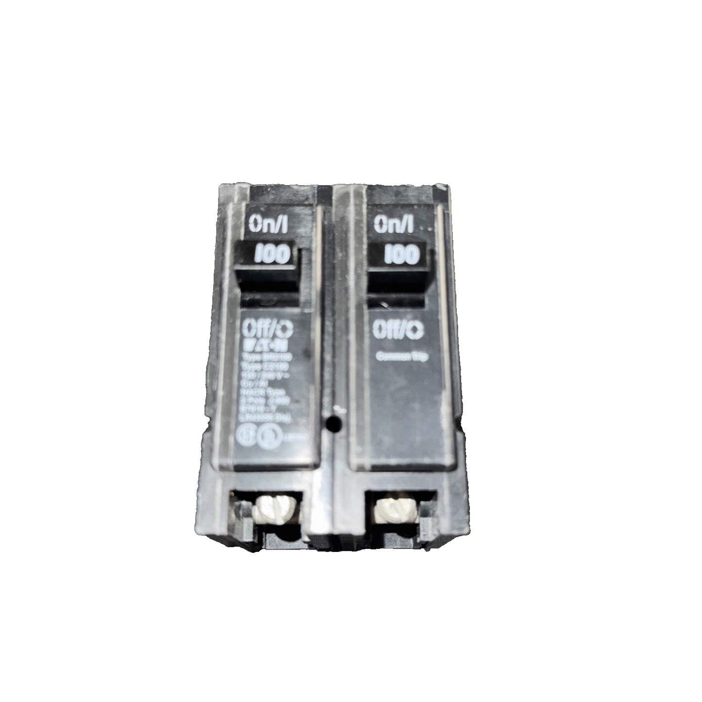 Eaton Br2100 Double Pole Interchangeable Circuit Breaker, 120/240V,