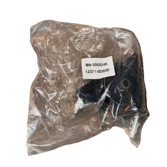 Engine Mounting Insulator Rear #12371-0D020, Unbranded – a piece of plastic wrap with a label on it