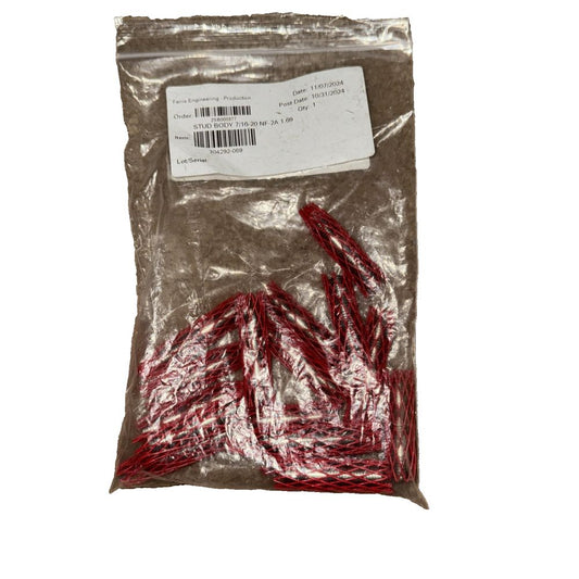 Farris Engineering Stud Body 7/16-20 NF-WA 1.69 16 pack – a bag of red plastic string string