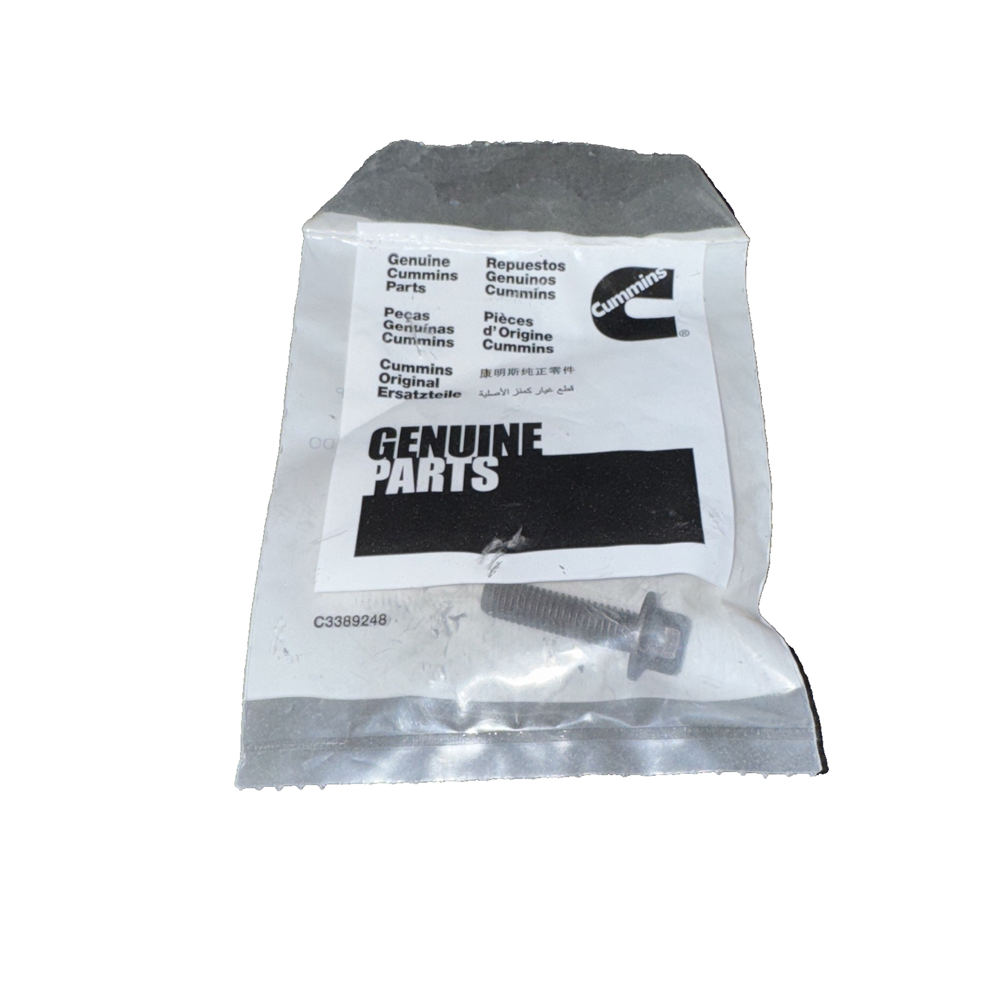 Cummins Hexagon Flange Head Cap Screw 4898482