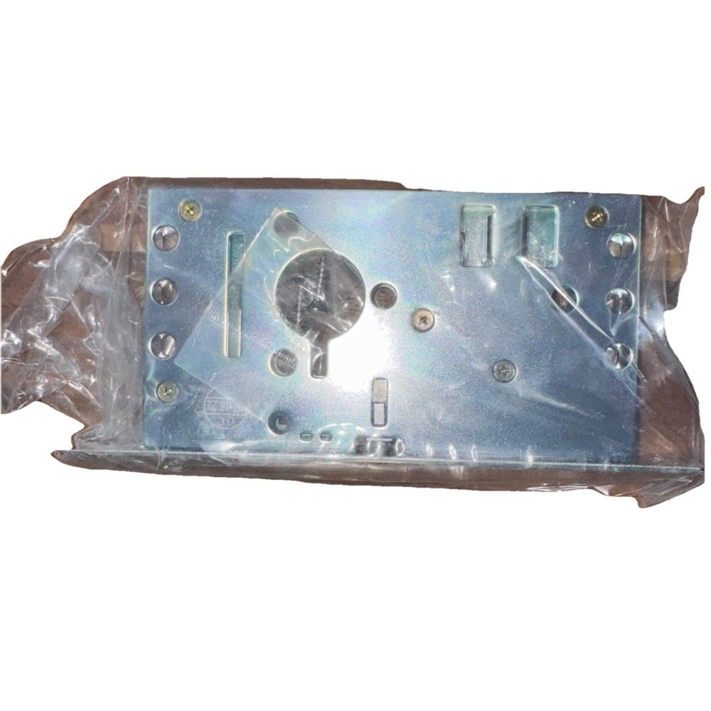 Emtek AS6-PKTMORTUNLCK-C Lockable Pocket Door Mortise Lock Box Only – a plastic bag with a plastic handle
