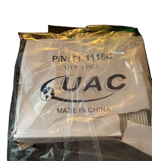 UAC FI 1118C Cabin Air Filter – a bag of plastic material