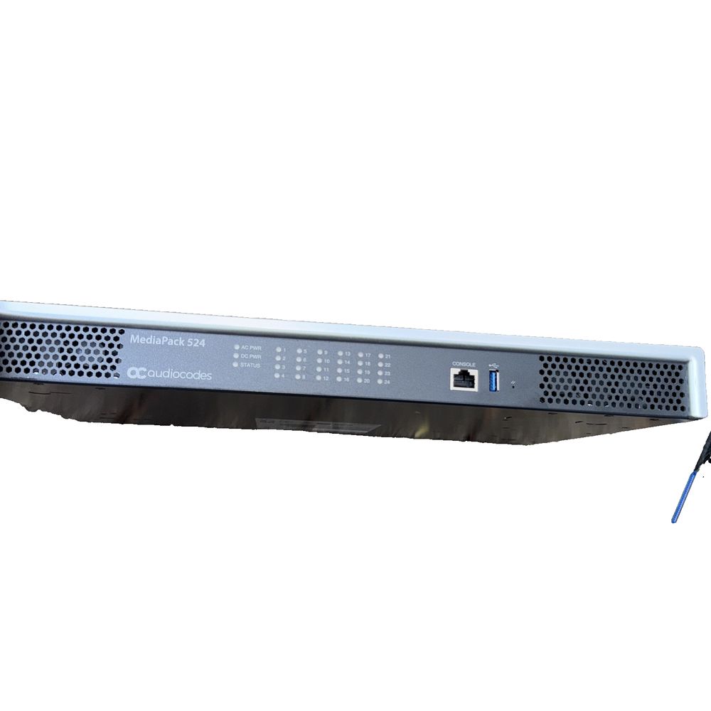AudioCodes MediaPack 524 D-Sub Assembly Analog VoIP Gateway with 24 FX NO Cables, Audio Codes – the cisco cloud route route route route rou…