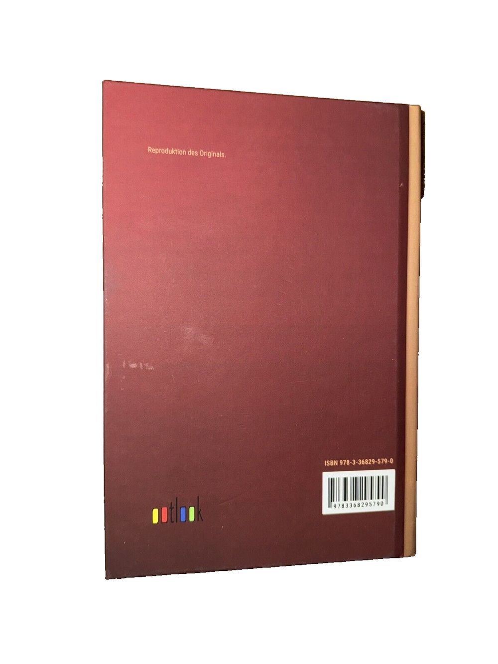 Mit den Augen des Westens: in Grodruckschrift, DaveyDooDeals – a5 notebook with a red cover and a black cover
