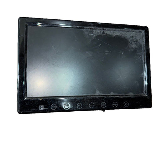 clinton electronics ce-l07 7" LCD Monitor – a black tablet with a white screen