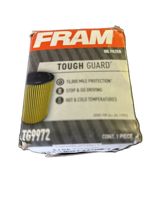 FRAM Tough Guard Replacement Oil Filter TG9972, Designed for Interval Full-Flow – fram fuel guard filter for ford