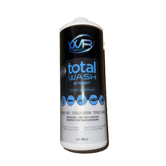 Total Wash STREET Cannon Cartridge, 32oz (1qt) Concentrate by WR Performance