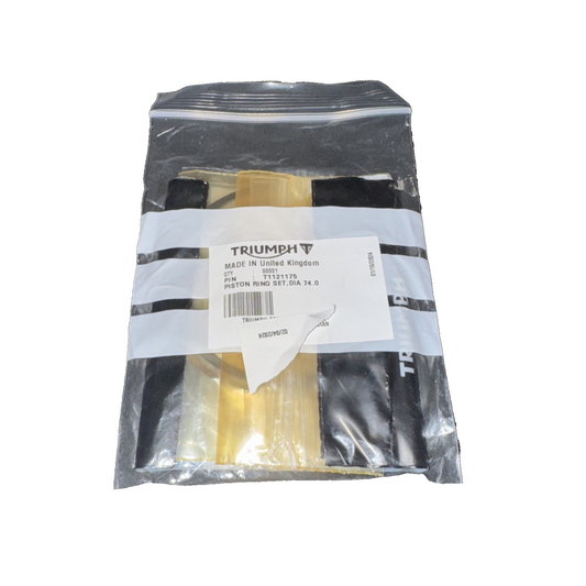 Piston Ring Set, Dia 74.0 Part Number: T1121175 Triumph