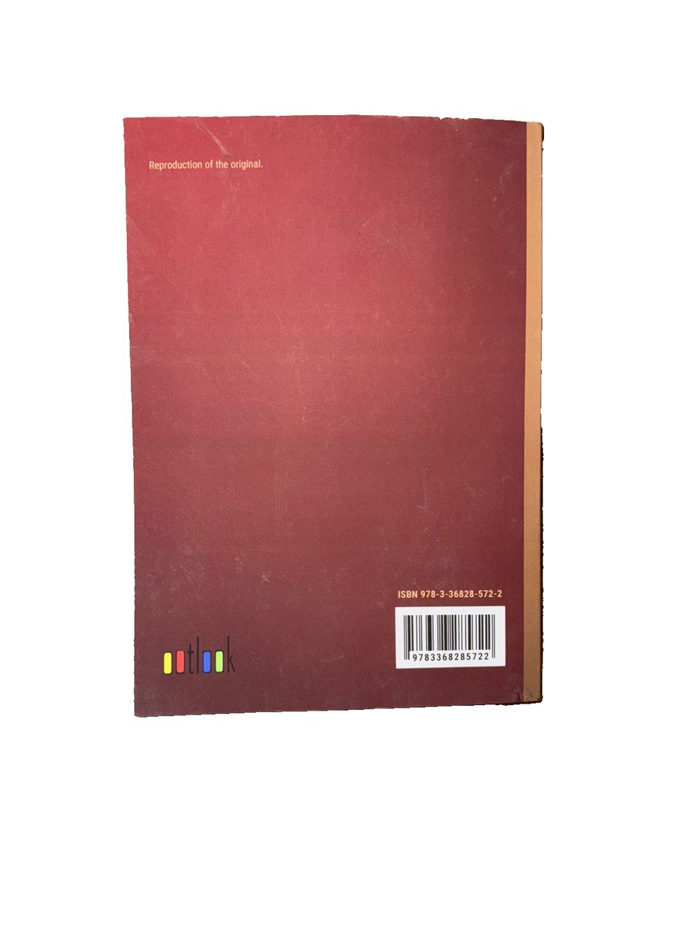 Indian Boyhood: in large print, DaveyDooDeals – a red notebook with a white background