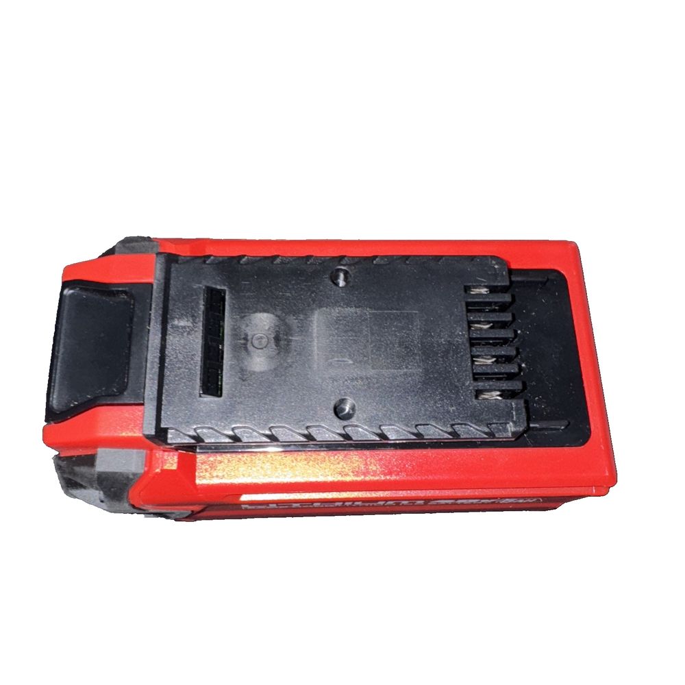 Strike Master Lithium 40v Battery Ice Auger Replacement Batter – a red battery holder with a black battery