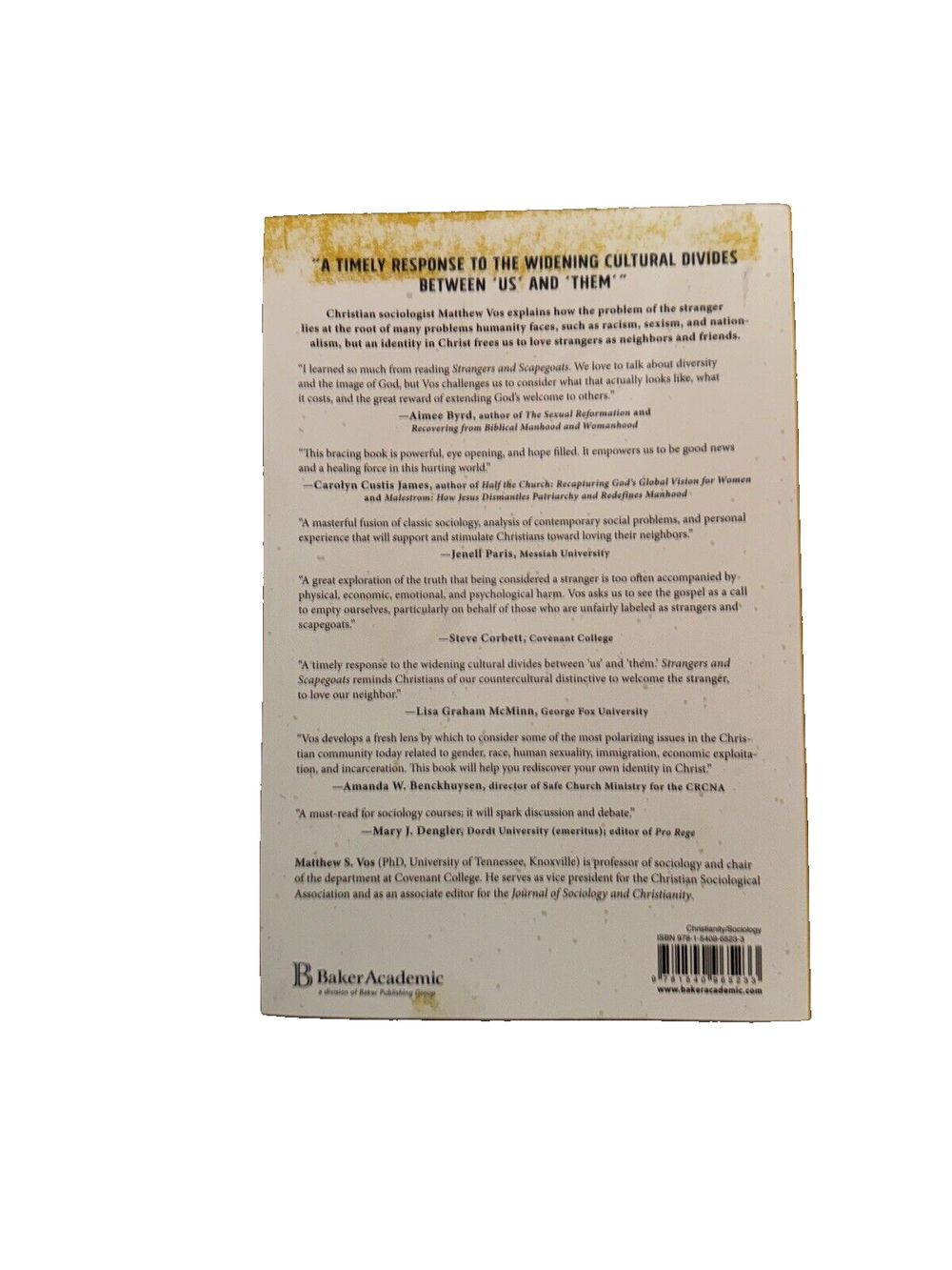 Strangers and Scapegoats: Extending God's Welcome to Those on the Margins, DaveyDooDeals – the book cover for the book, the book of the day