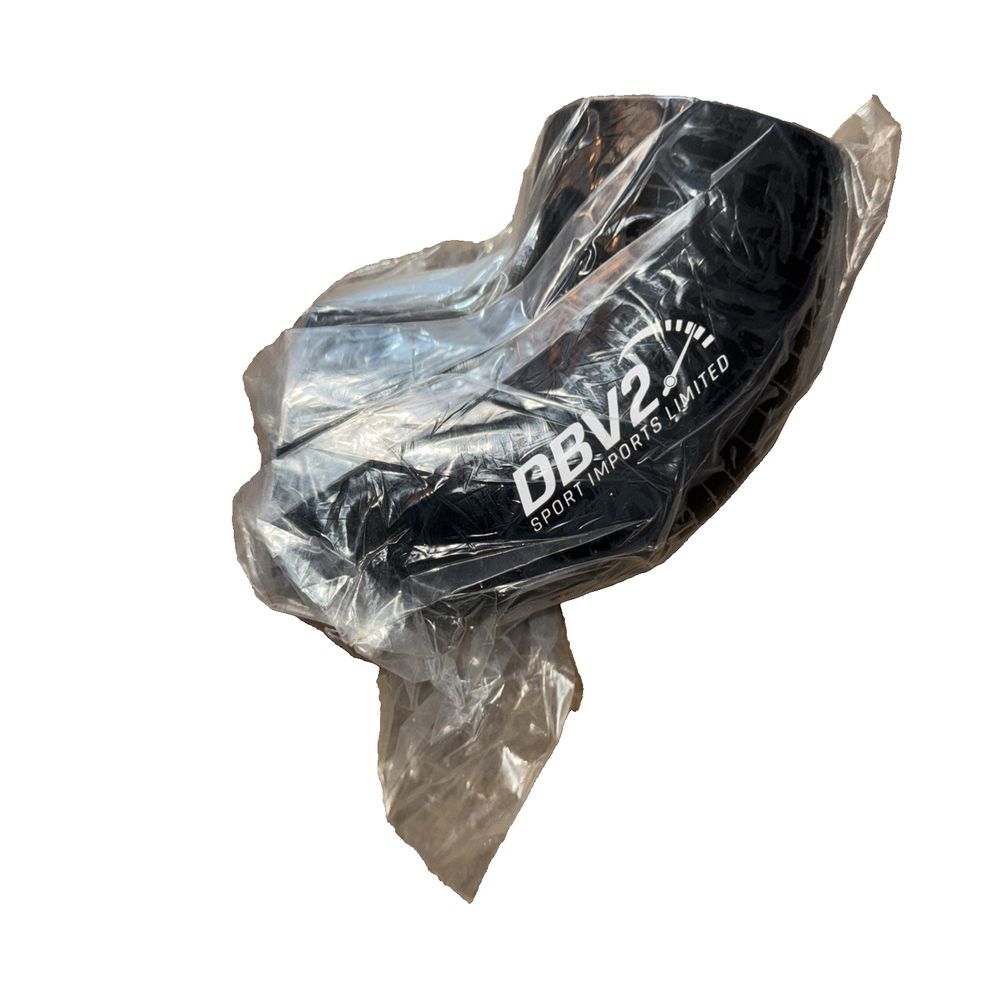 DBV2 Sports Imports Limited 2.5" Sleeve – a black plastic bag with a white logo on it