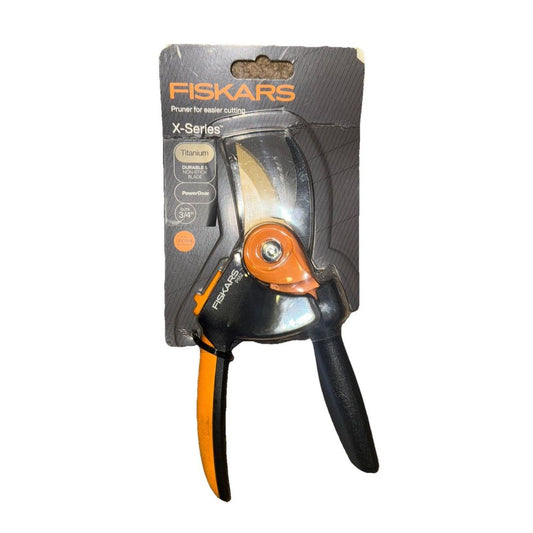 Fiskars X-Series 3/4" Cut Titanium Blade Power Gear Pruner – fiss x - force plier