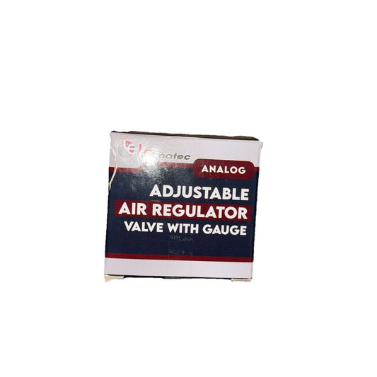 Le Lematec Diaphragm Type Air Compressor Pressure Regulator With Gauge 1'4" NPT – a box of air regulator valve valve