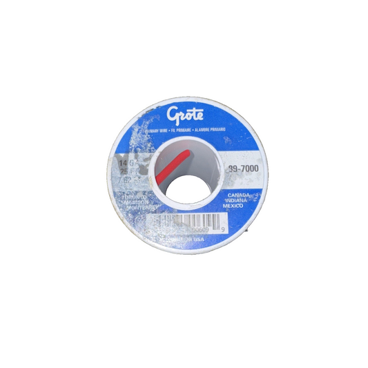 Grote 9-7000 - (GPT) General Purpose Thermoplastic Wire 25' 14 GA