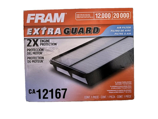 FRAM Extra Guard Rigid Panel Engine Air Filter Replacement, Easy Install CA12167 – fram extra air filter for ford