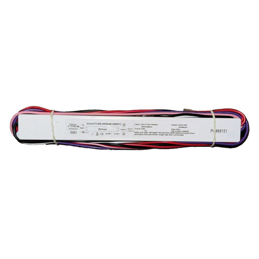 LED Driver Power Supply Waterproof E353331 Output FY-DR-38V0A60, Unbranded – a white led strip with red and black wires
