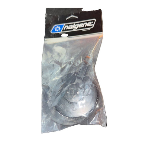 Nalgene 32oz Wide Mouth Water Bottle Cap Replacement Black Loop Top – a bag of plastic material with a white background