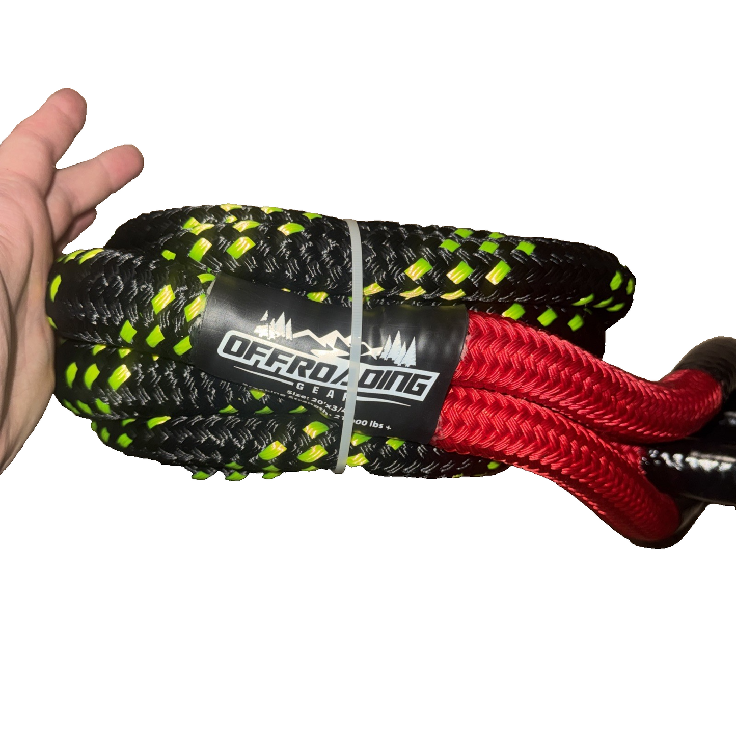 OffRoading Gear 20'x3/4" 21,000 Kinectic Recovery & Toe Rope