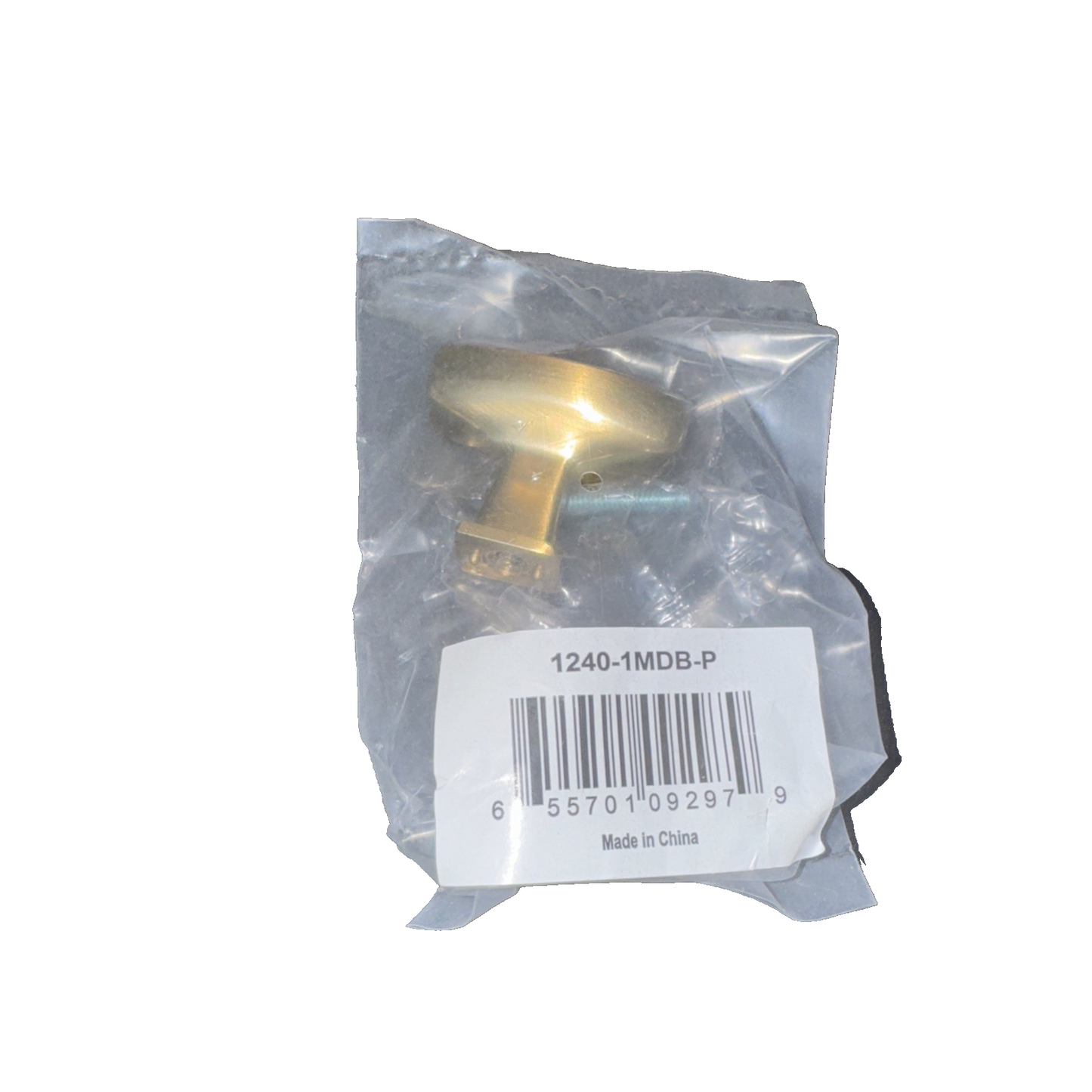 Berenson Subtle Surge Pull 1-9/16" Long Modern Brushed Gold 1240 5 Pack