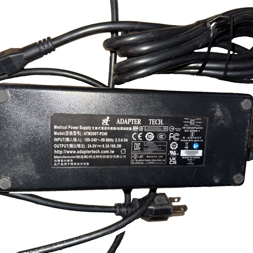 ATM200T-P240 Medical Power Supply 100-240, Unbranded – a power supply for a laptop