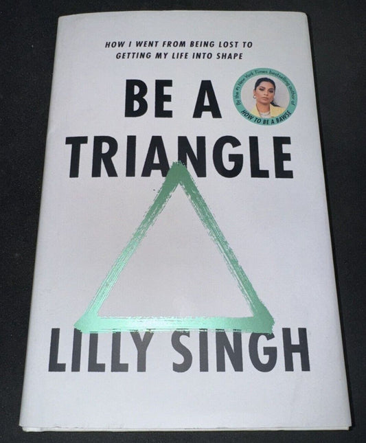 Be a Triangle: How I Went from Being Lost to Getting My Life into Shape, DaveyDooDeals – a book with a green triangle on it