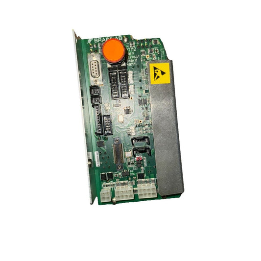 BrainLab RTM2 Main Circuit Board 49771, DaveyDooDeals – a mother board with a yellow button