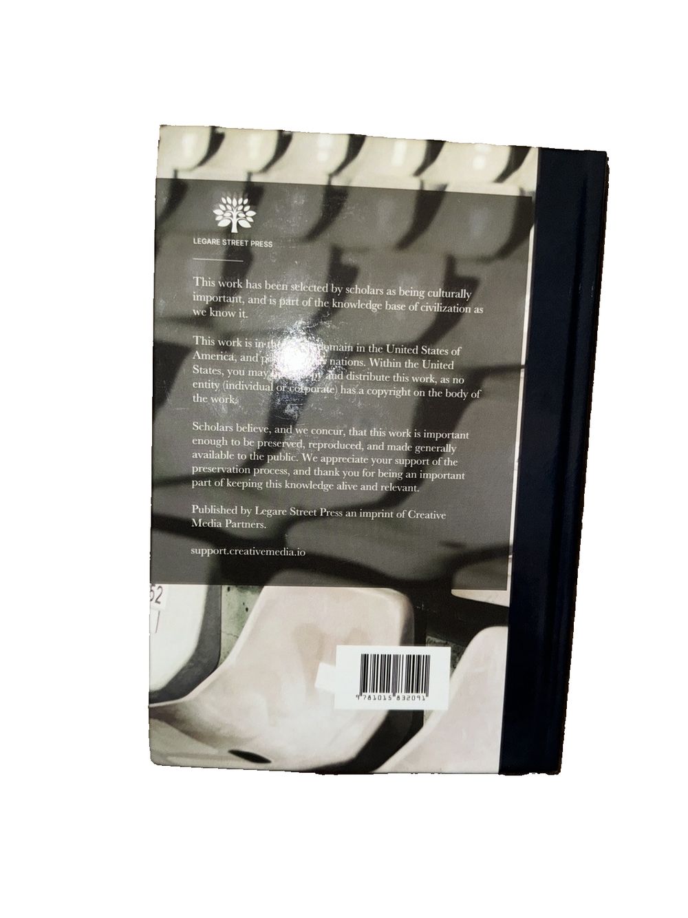 The Book of the Links; a Symposium on Golf, DaveyDooDeals – the book cover for the book, with a black and white image of a flower