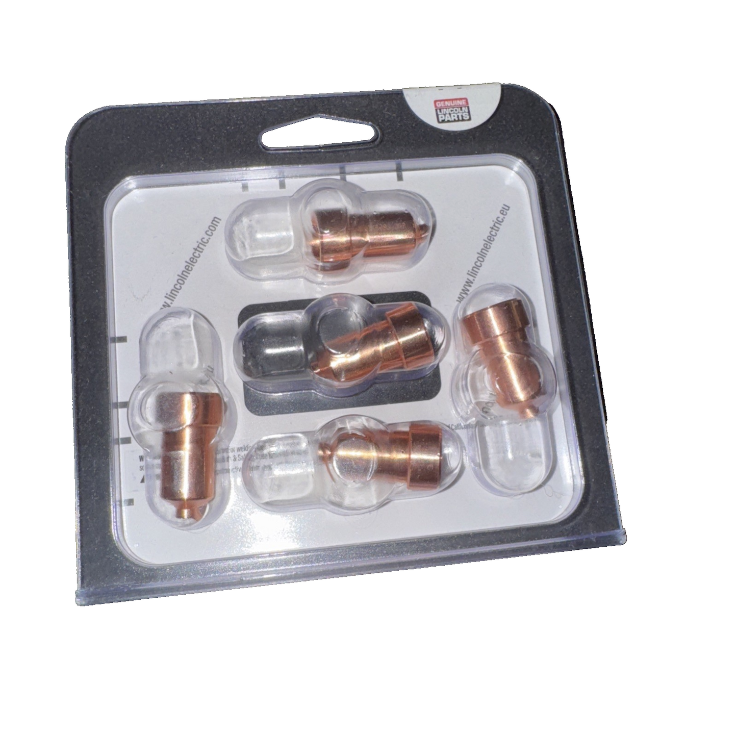 Lincoln Electric KP2844-7 Tomahawk LC65 Nozzle, Shielded Contact, 60A 5 Pack