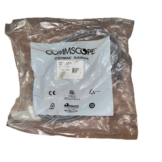 Genuine Systimax Gigaspeed Xl Gs8e-gn10 Green Patch Cable 10 Ft In Pkg (88410400 – a bag of a white plastic bag with a black plastic bag on…