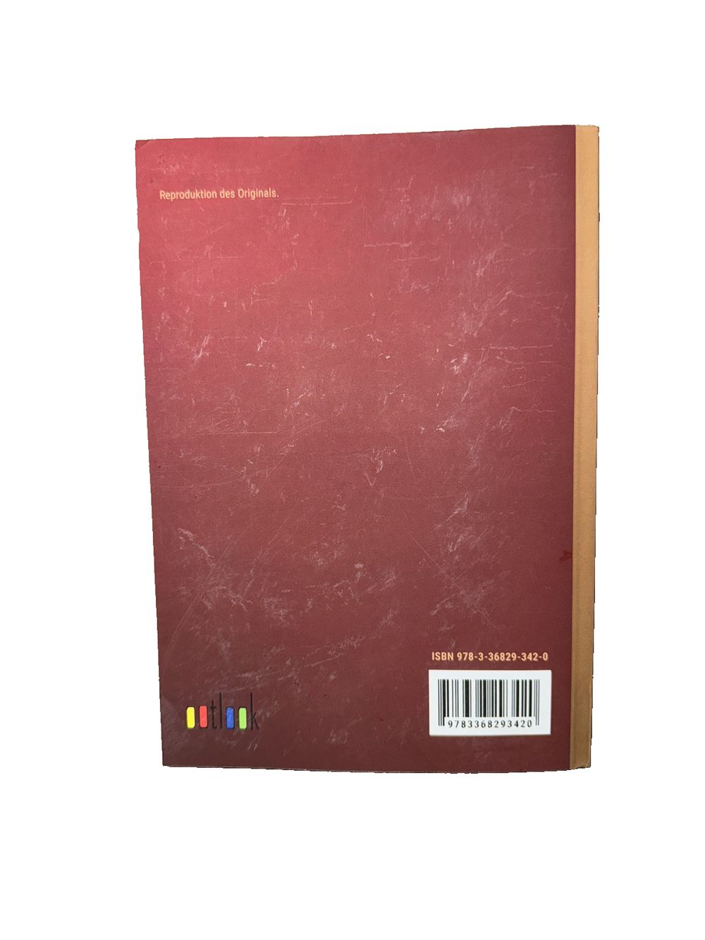 Marcus Knig: in Grodruckschrift, DaveyDooDeals – a red hardcover book with a white background
