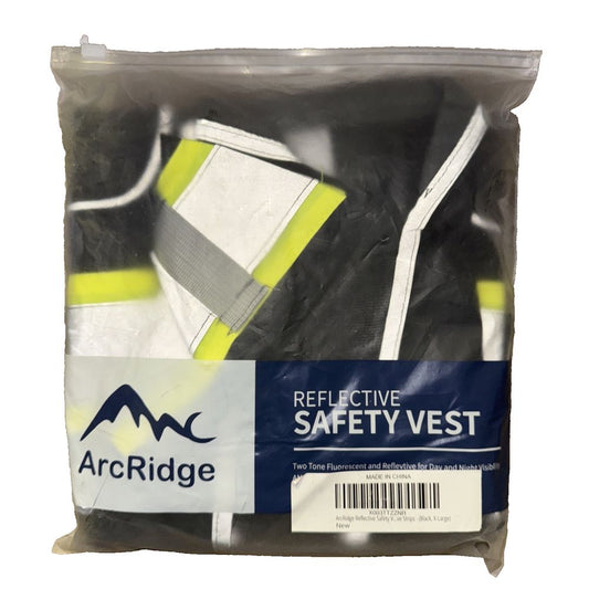 ArcRidge Reflective Safety Vest For Men And Women -Dual Tone Stripes XL – a bag of reflective reflective reflective reflective reflective r…