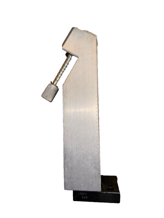 Industrial WorkPiece Guide Metal Block, Unbranded – a metal object with a hammer on top