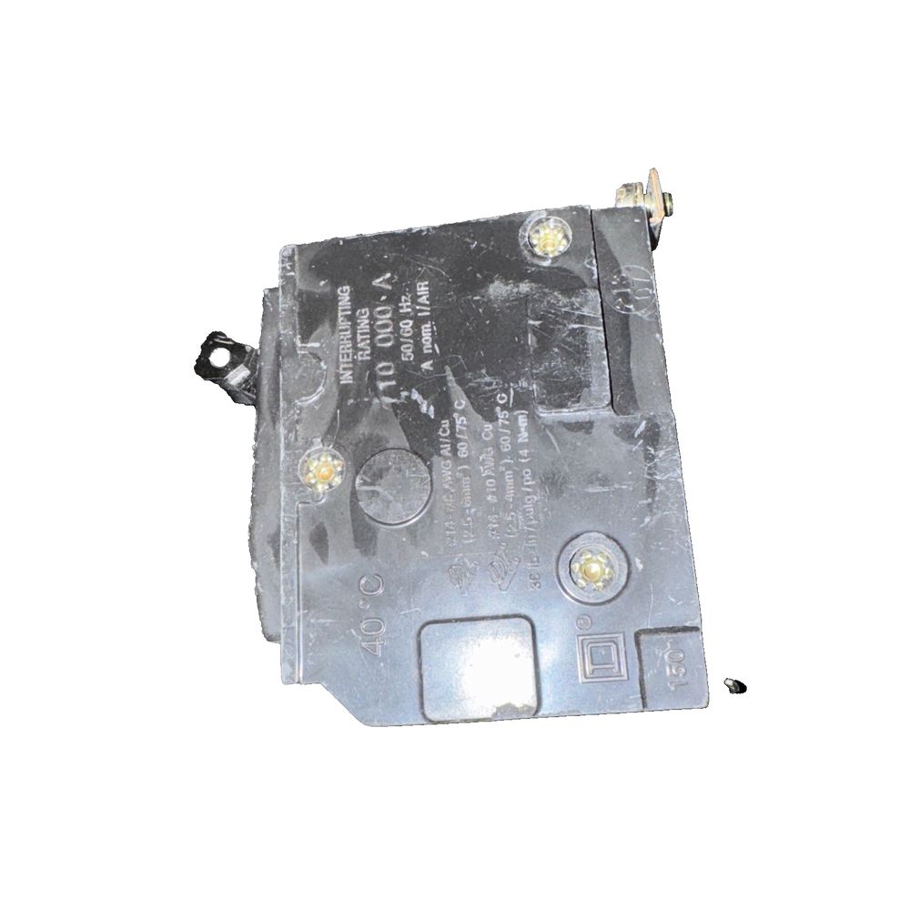 MINIATURE CIRCUIT BREAKER, 30 A, 120/240V AC, THREE PHASE, 10KA AT 120/240V AC,, Square D – a picture of the front cover of a car