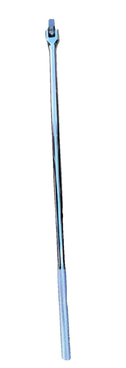 Stanley Proto J5469 1/2-Inch Drive Hinge Handle, 24-Inch – a blue and black metal handle