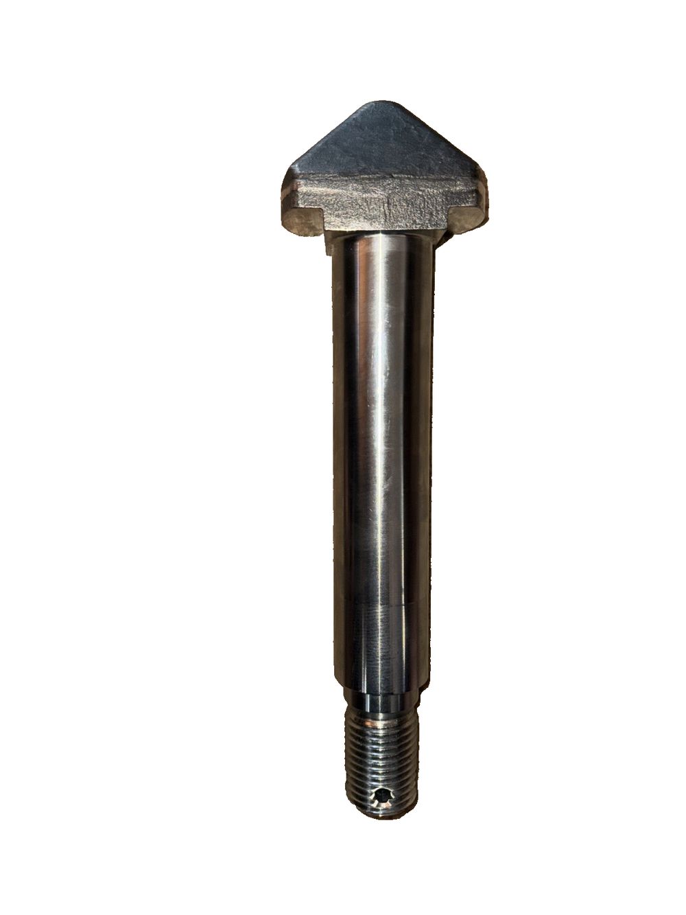 Reachstacker Twist Lock Attachment, DaveyDooDeals – a stainless steel pipe with a steel pipe head